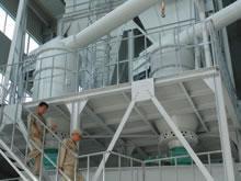 Clasificadores de auto-flujo para micro-polvo LHB