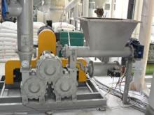 Máquina de revestimiento para modificación superficial de polvo LHF