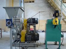 Máquina de revestimiento para modificación superficial de polvo LHF